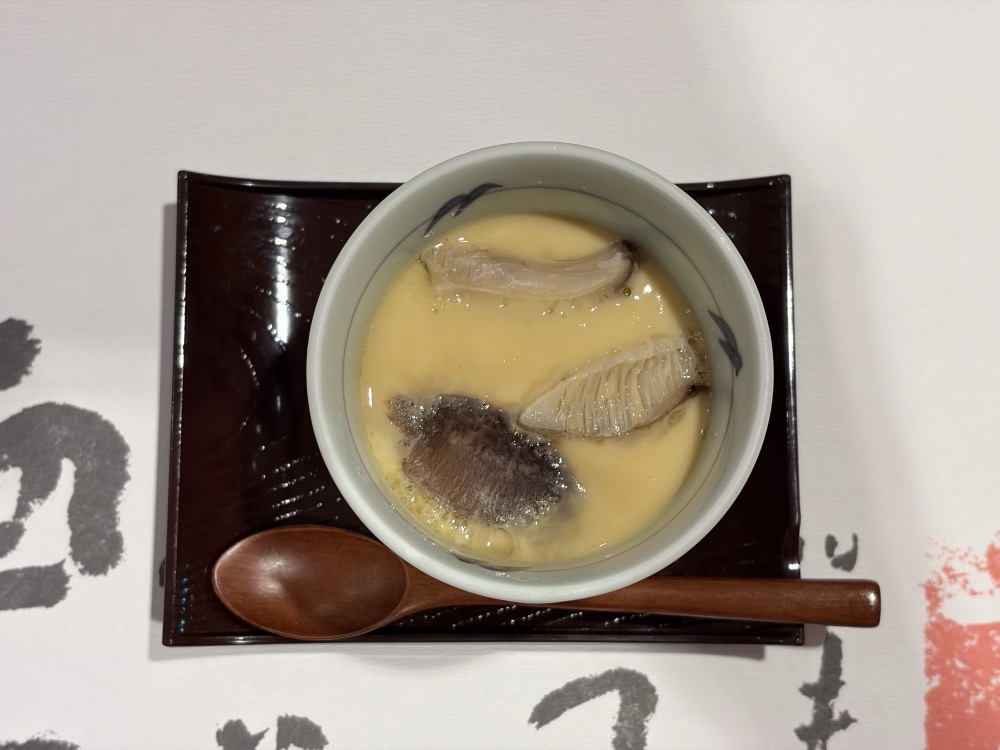 白子入り茶碗蒸し