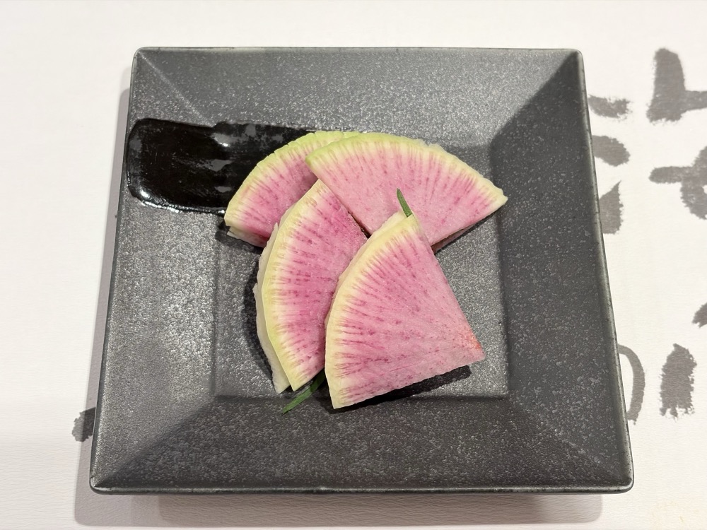 箸休めの梅紫蘇大根