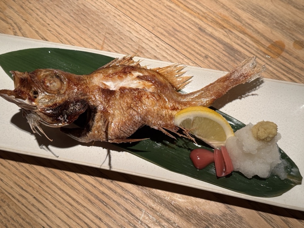 のどぐろの姿焼き