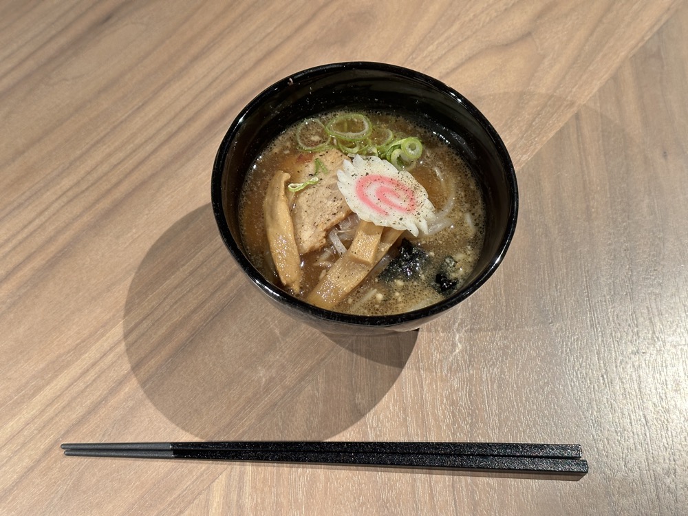 夜9時すぎに食べた味噌ラーメン