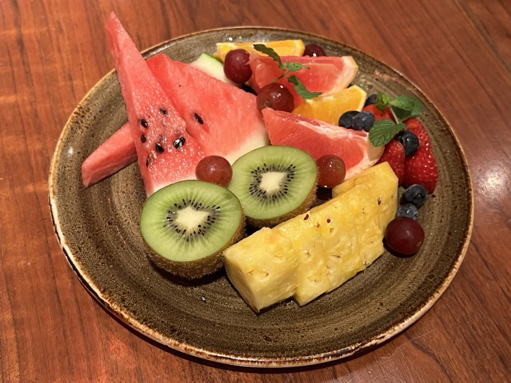 フルーツの盛り合わせ