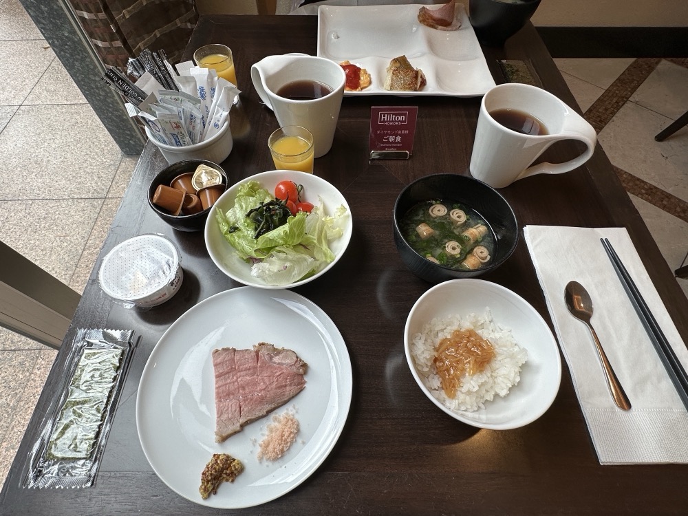 1日目。ローストポークを取りました