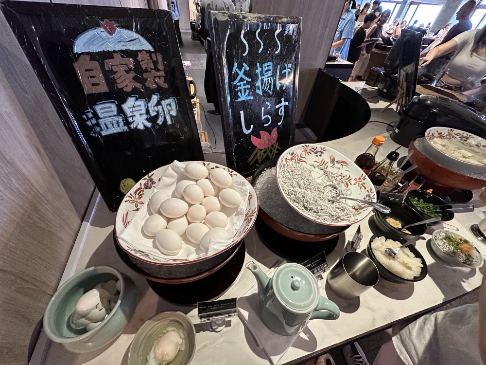 自家製の温泉卵