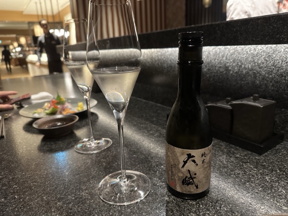 日本酒は鹿児島の「大観」にしました