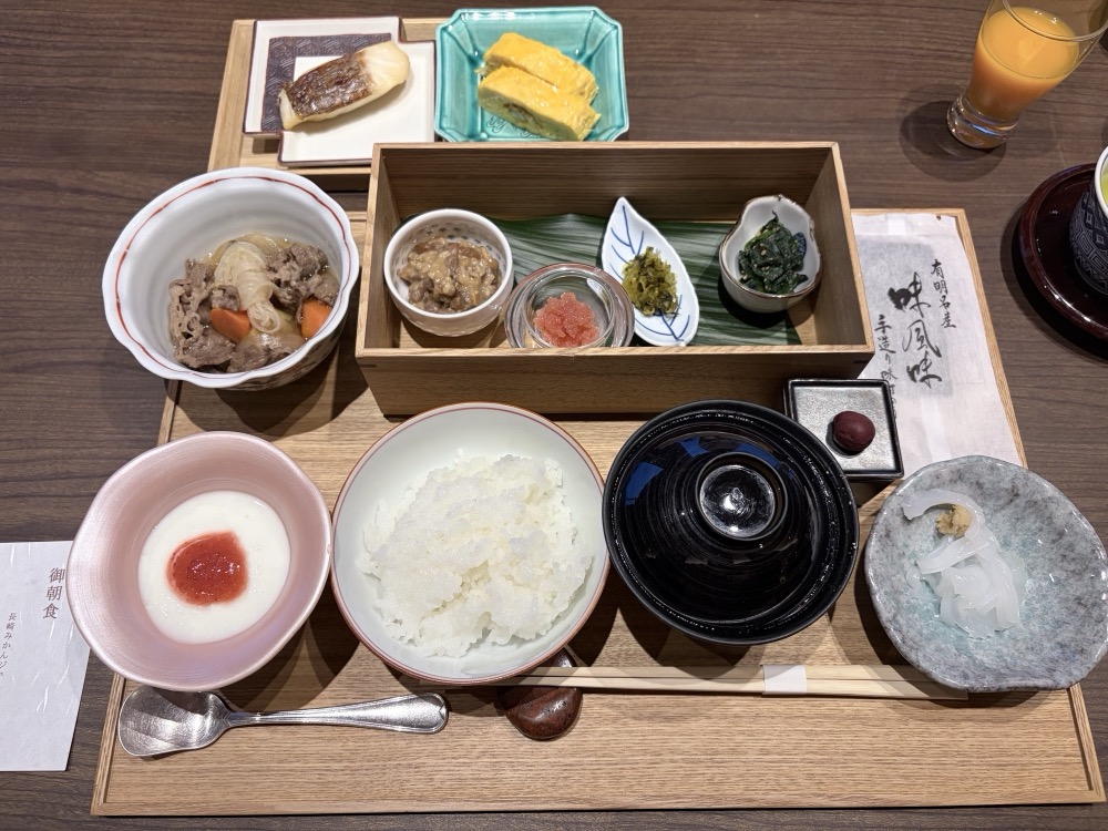 2日目の朝ごはん