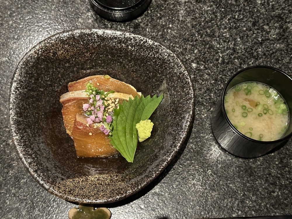 味噌汁と一緒に