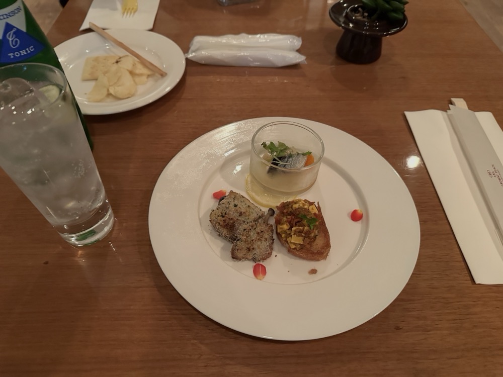 夕方の時間に出てくるお料理です