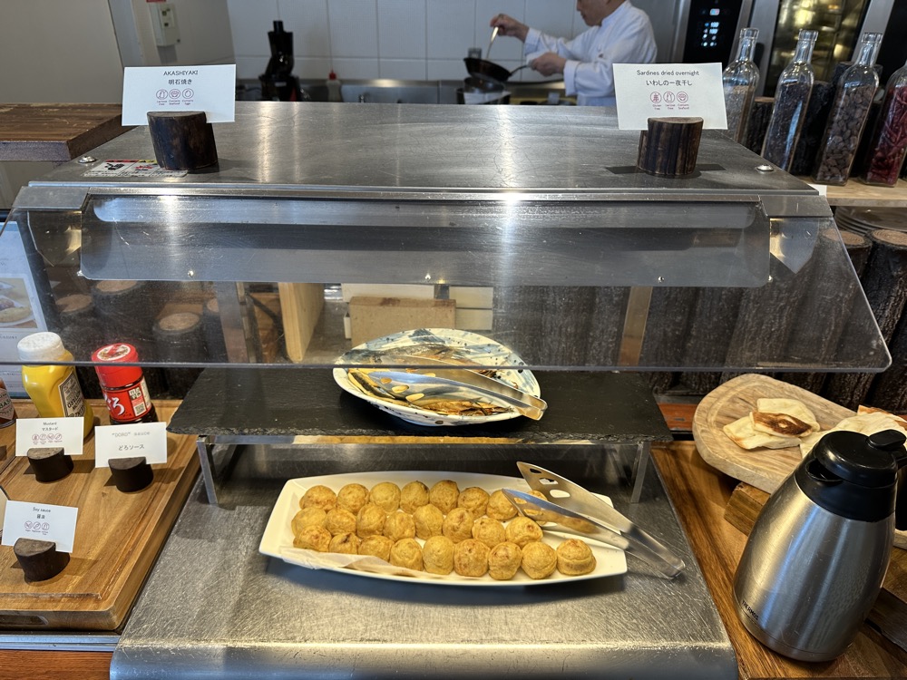 その場で焼いてくれます