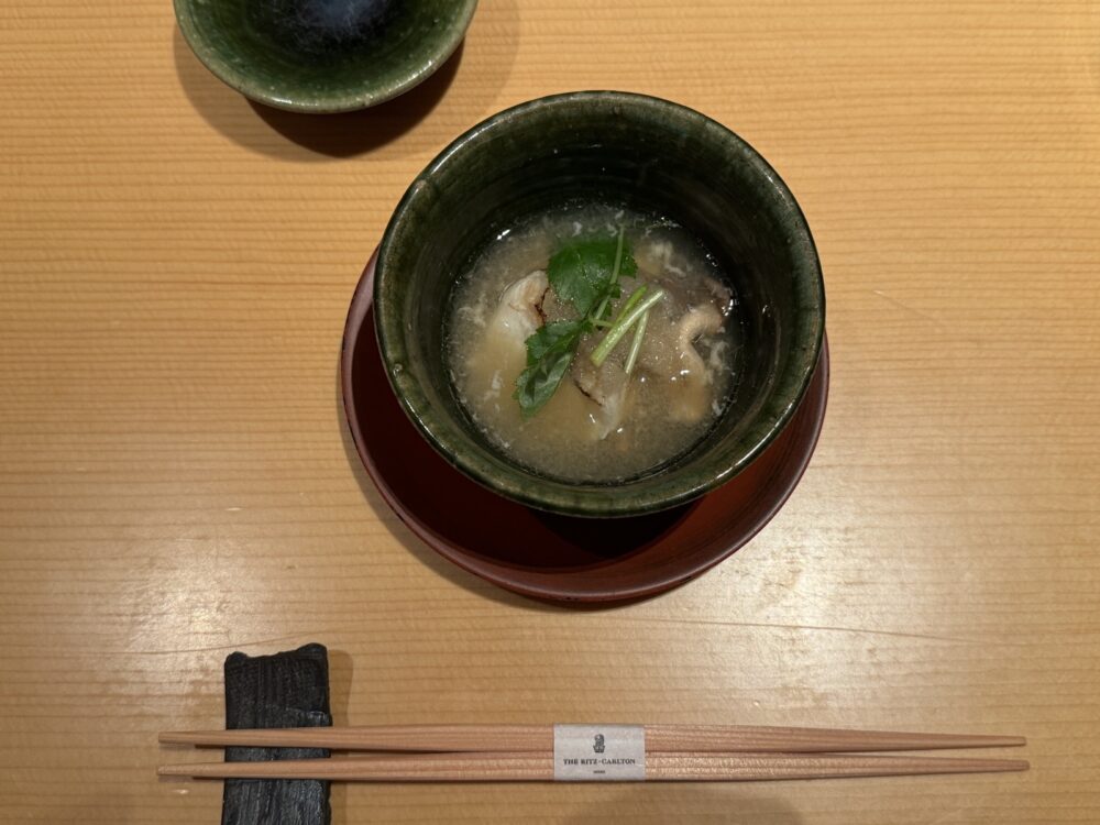 はじめに出てくる椀もの