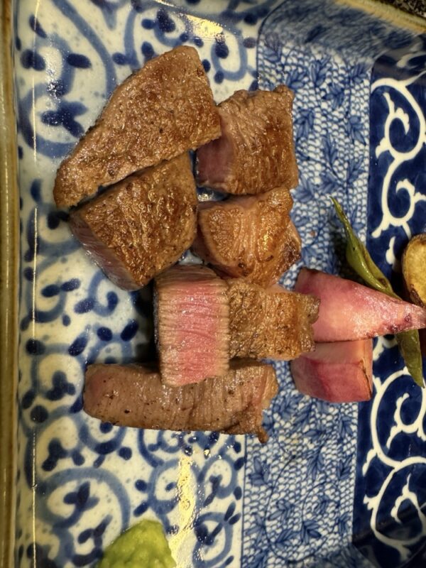 大阪マリオット都ホテル ZK 鉄板焼きのコース 10品目