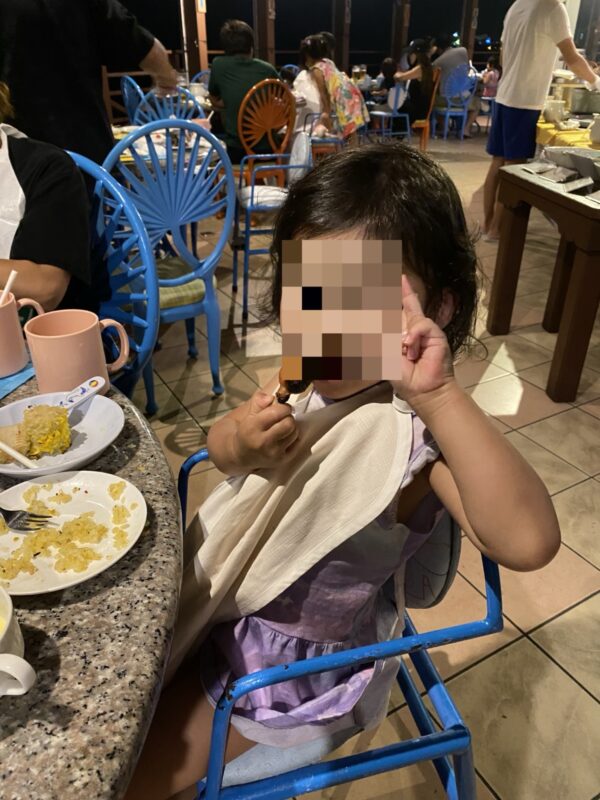 子供も自分で焼いて食べられます