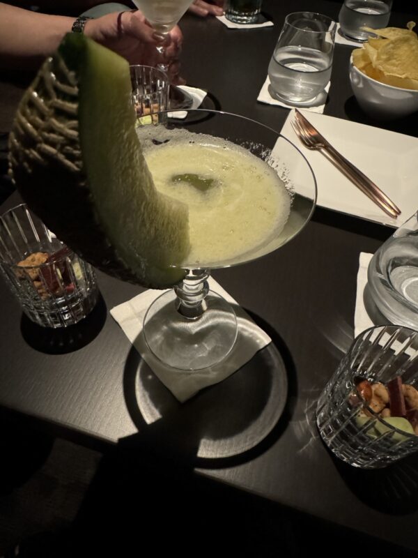 こちらはメロンを使った1杯