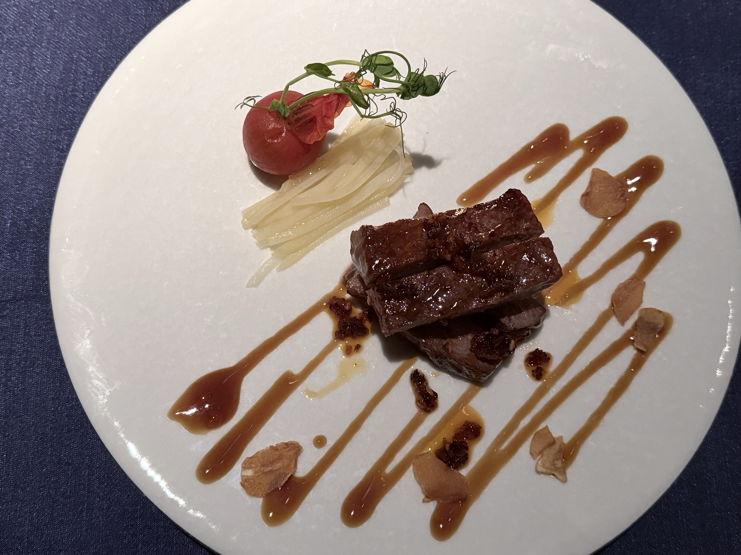 黒毛和牛の香煎焼き