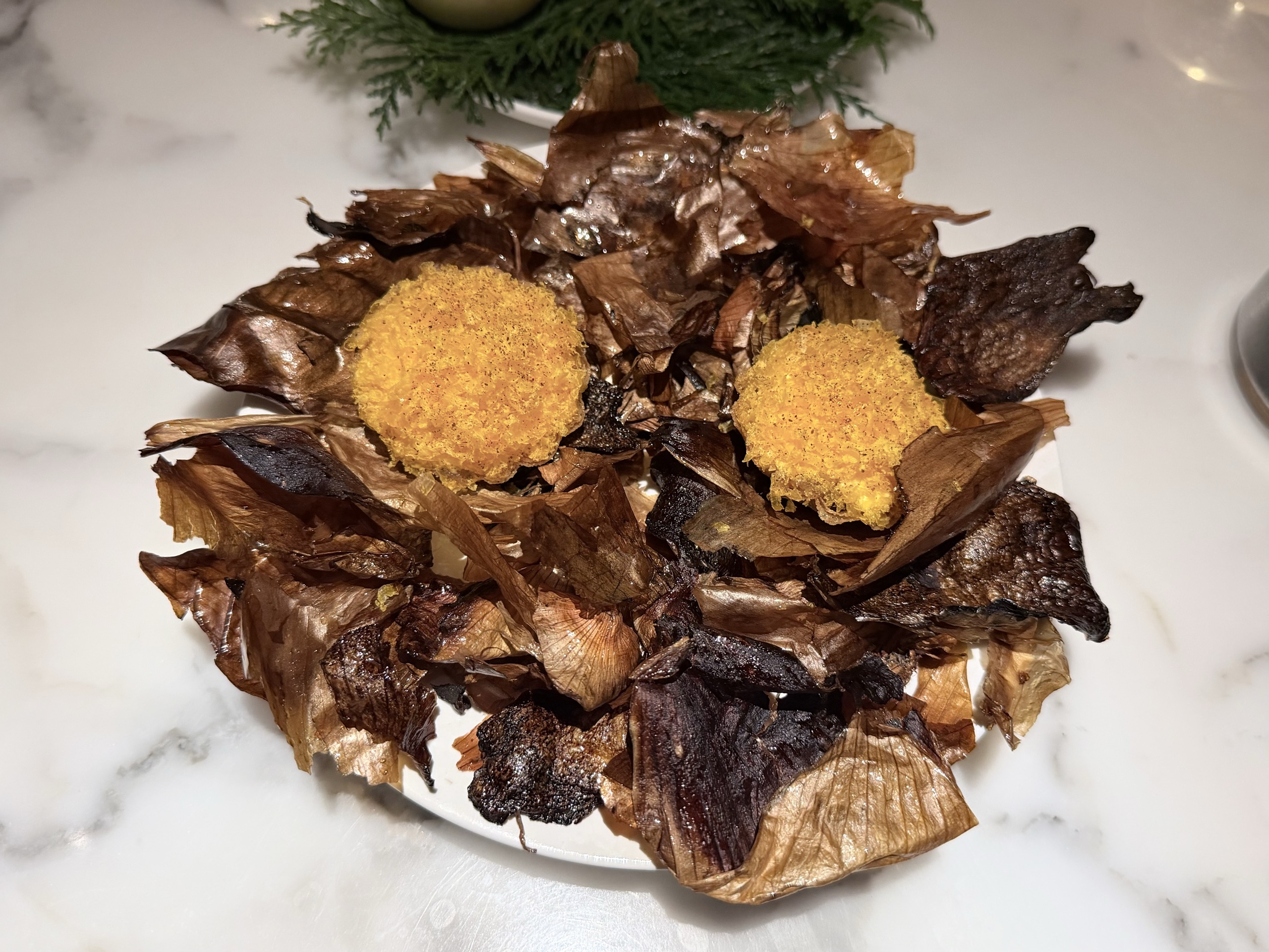 アミューズの揚げ物