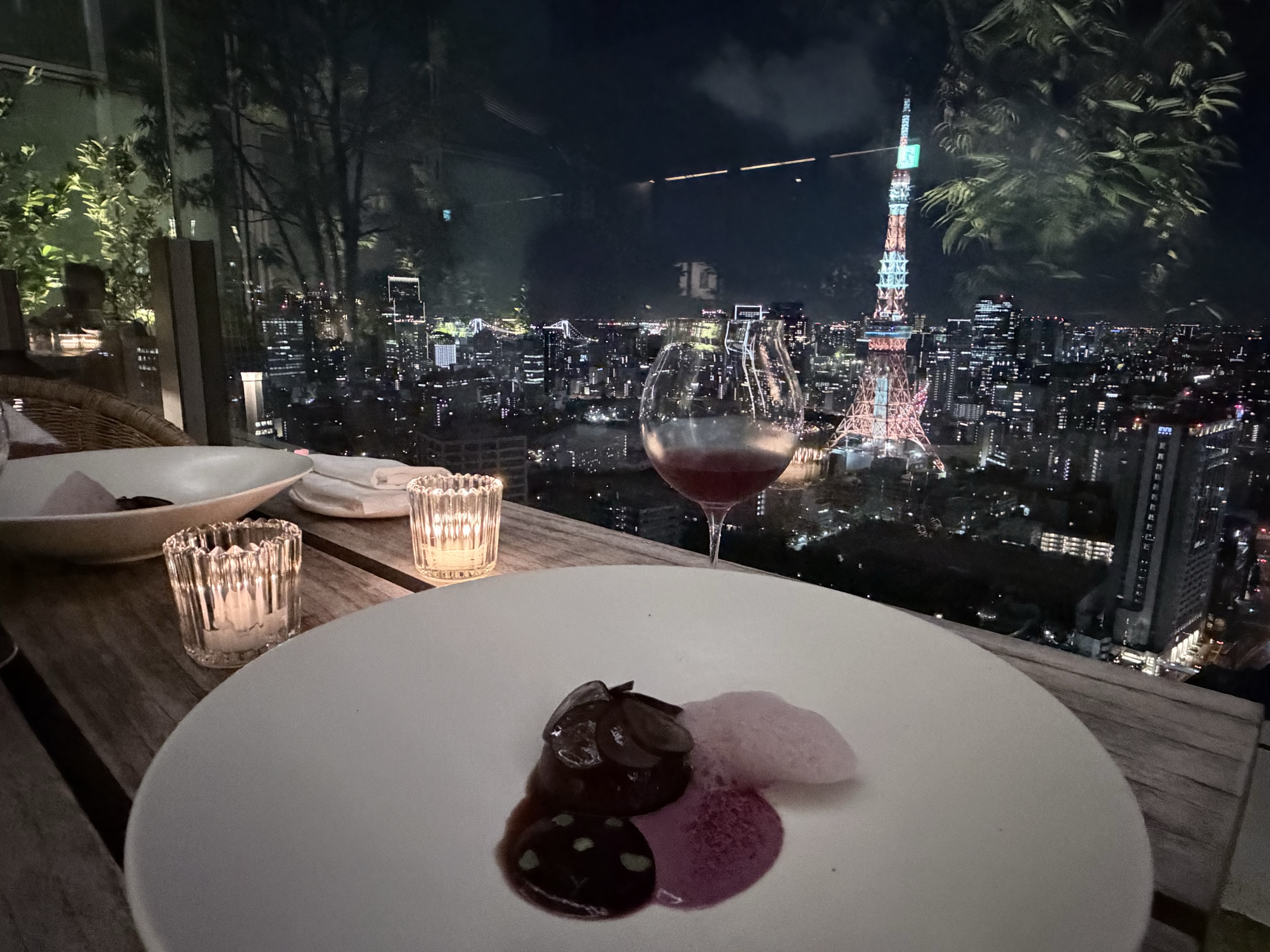 ぶどうとジュレのデザート