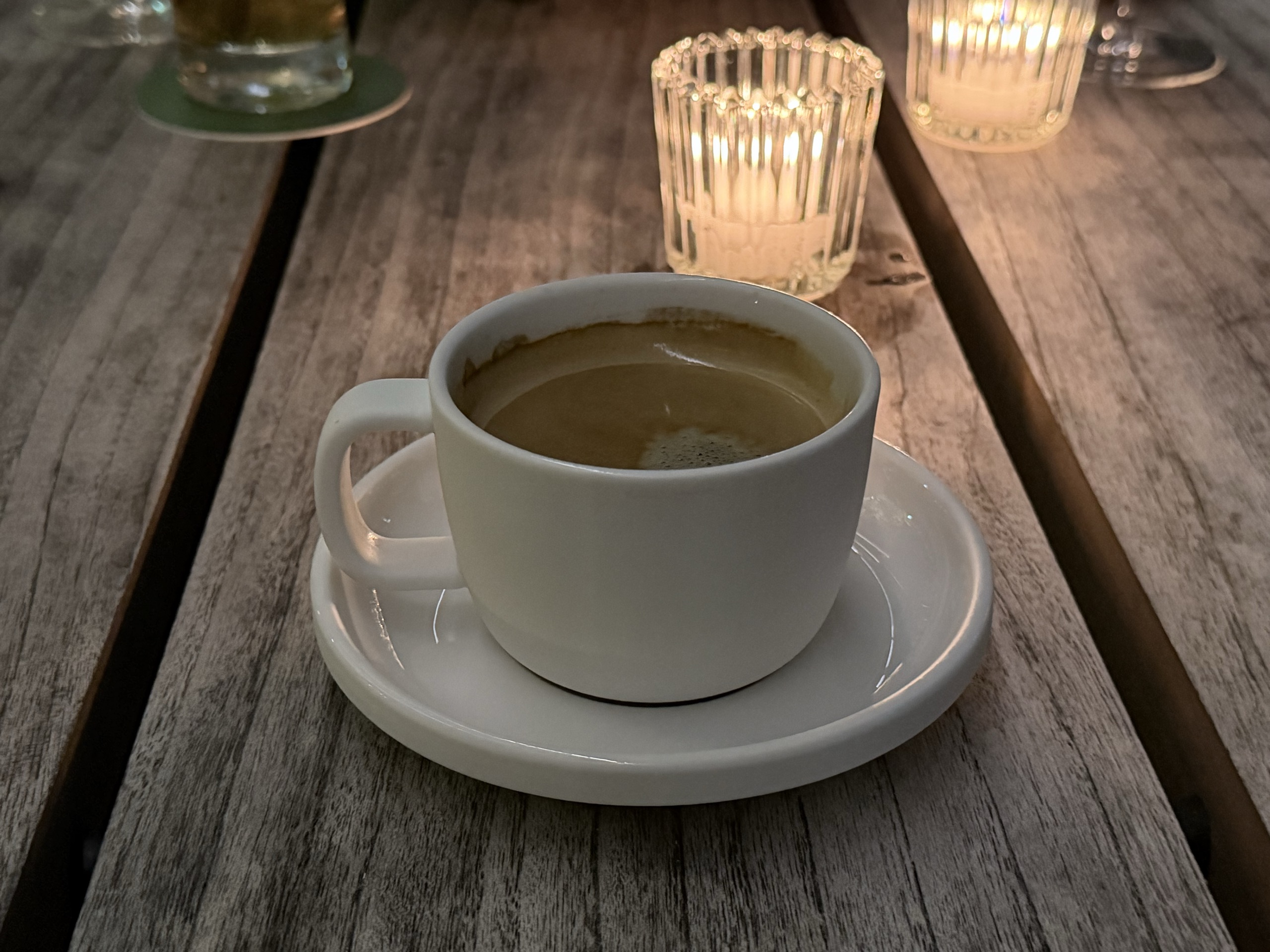 食後のコーヒー