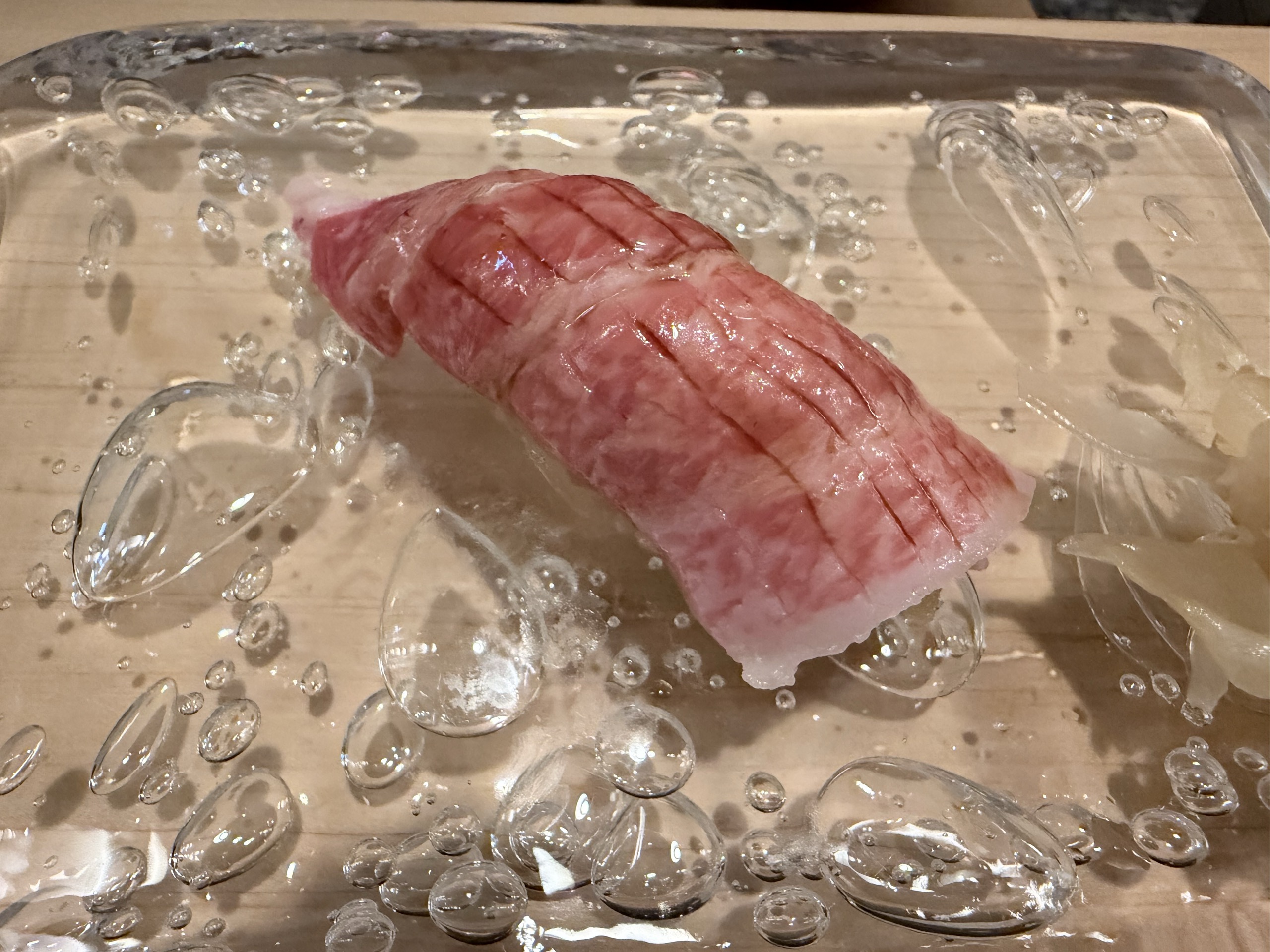 蔵の寿司コース 6貫目 大トロの握り