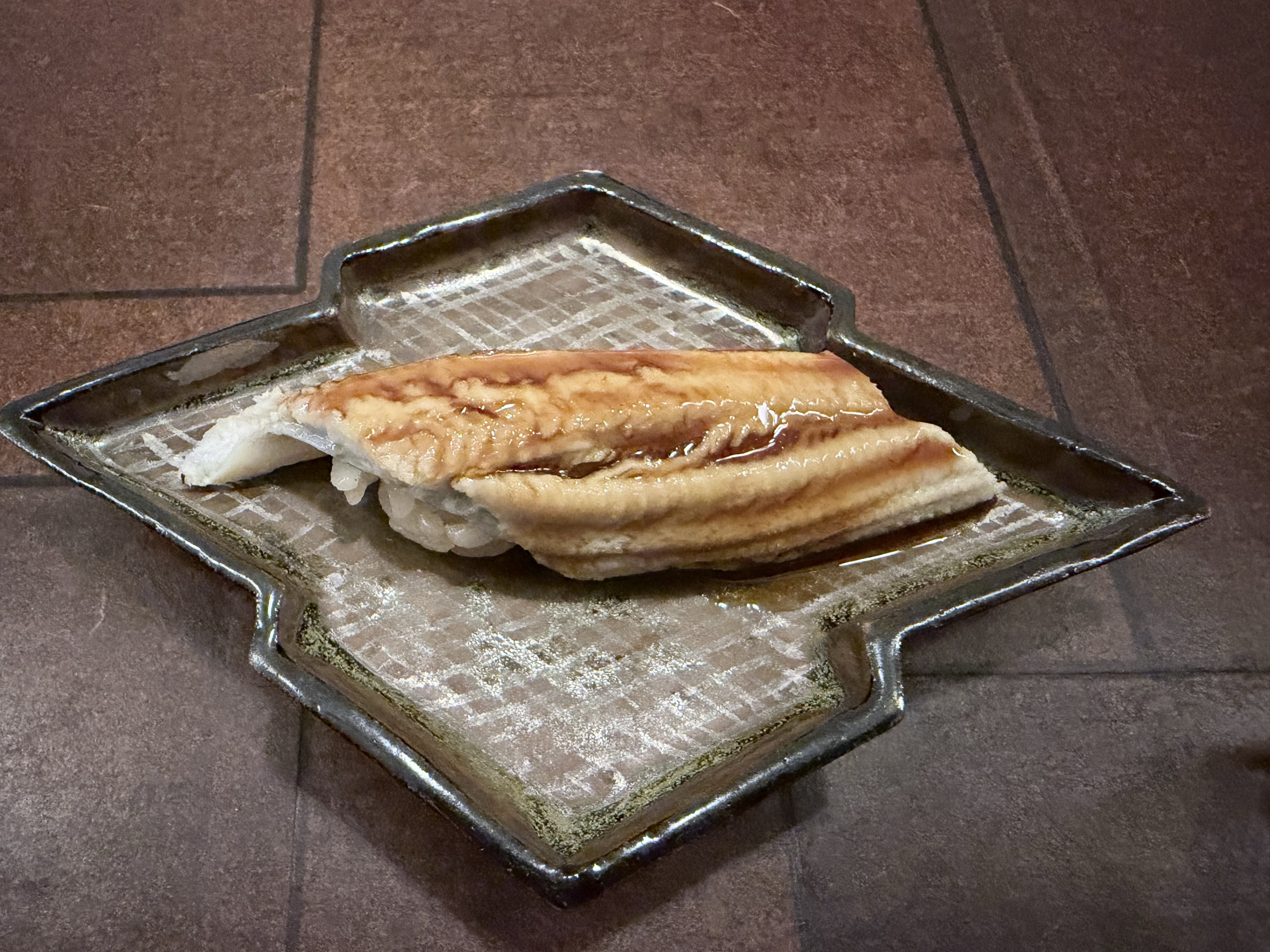 蔵の寿司コース むし穴子の握り