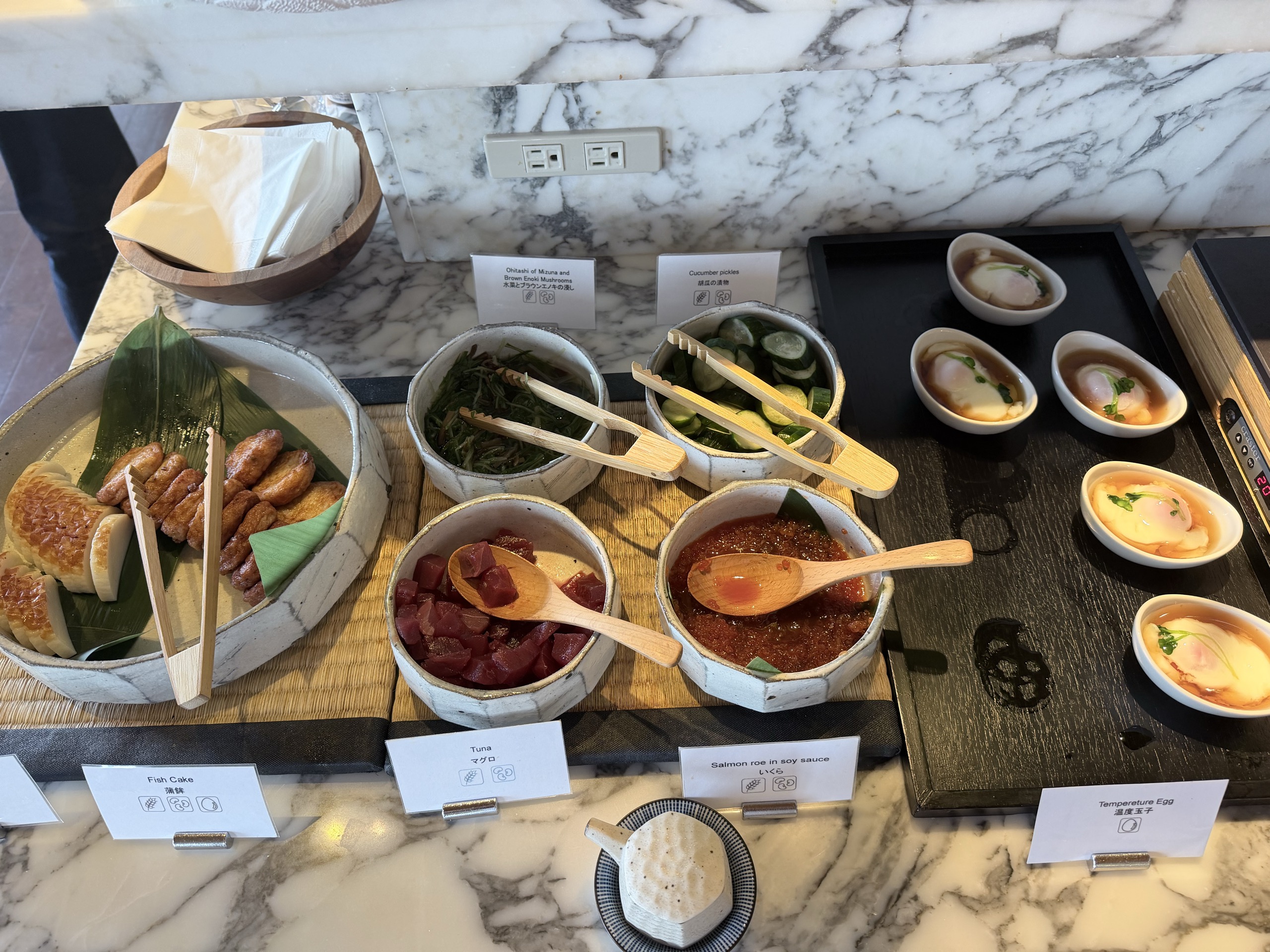 和食のコーナー