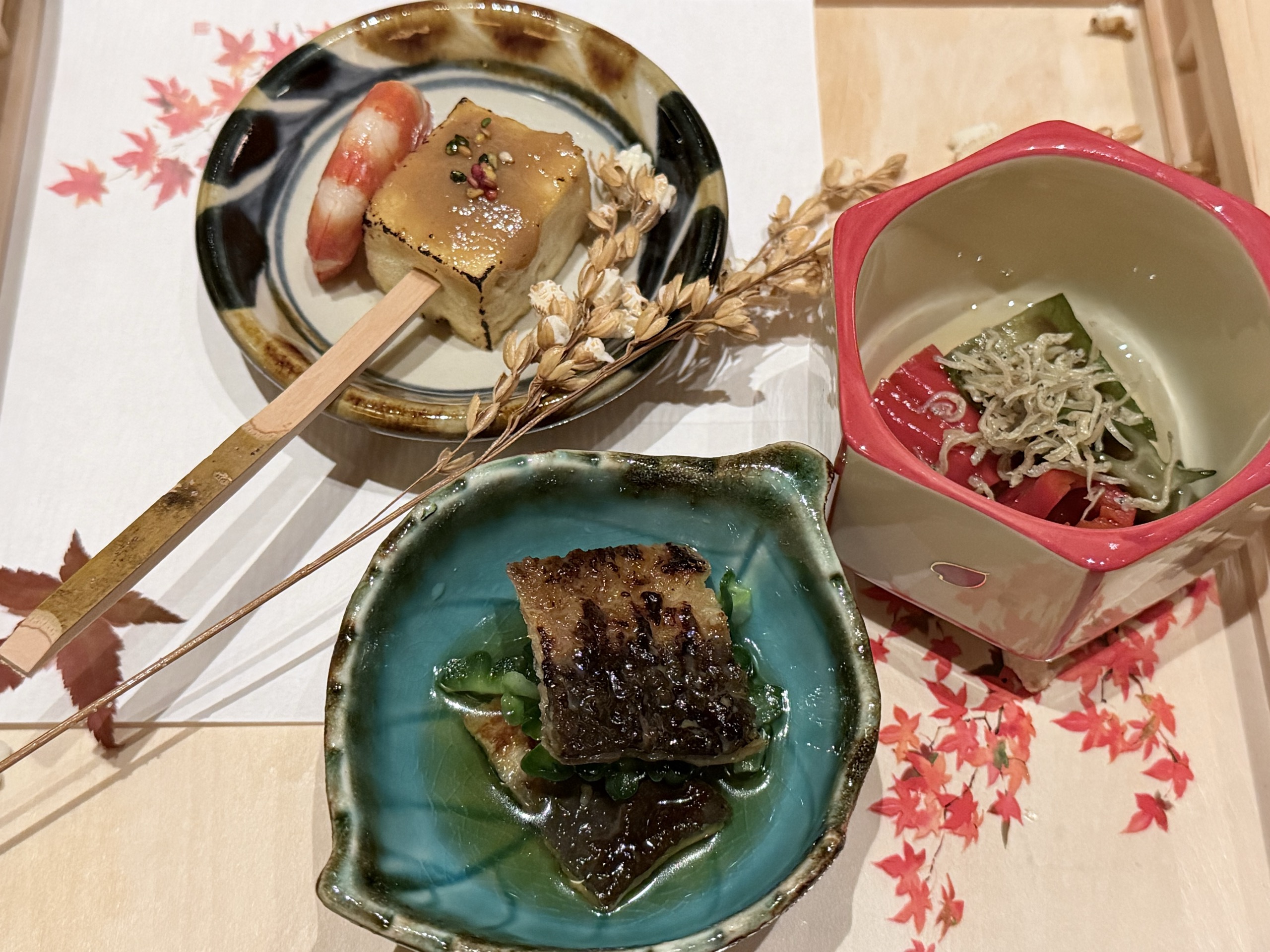 前菜の3品