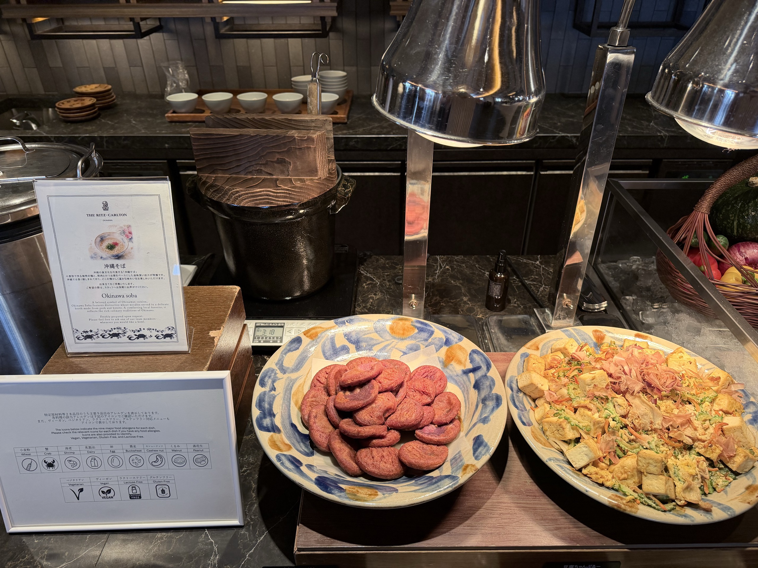 沖縄そばのコーナー